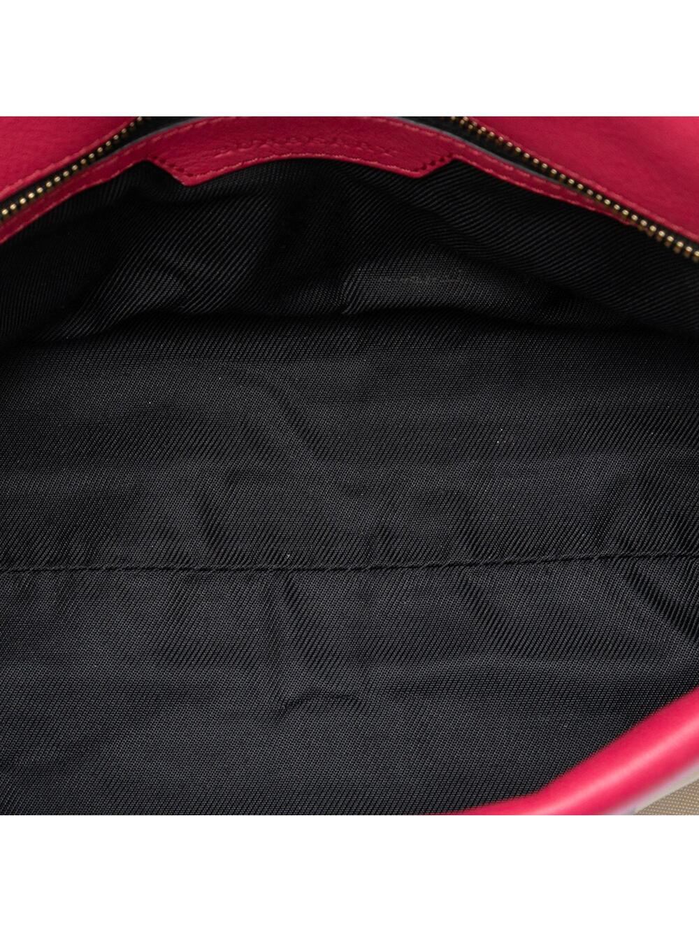 Burberry Leah Clutch Bag Horseferry #274843B47B - Picture 4 of 6